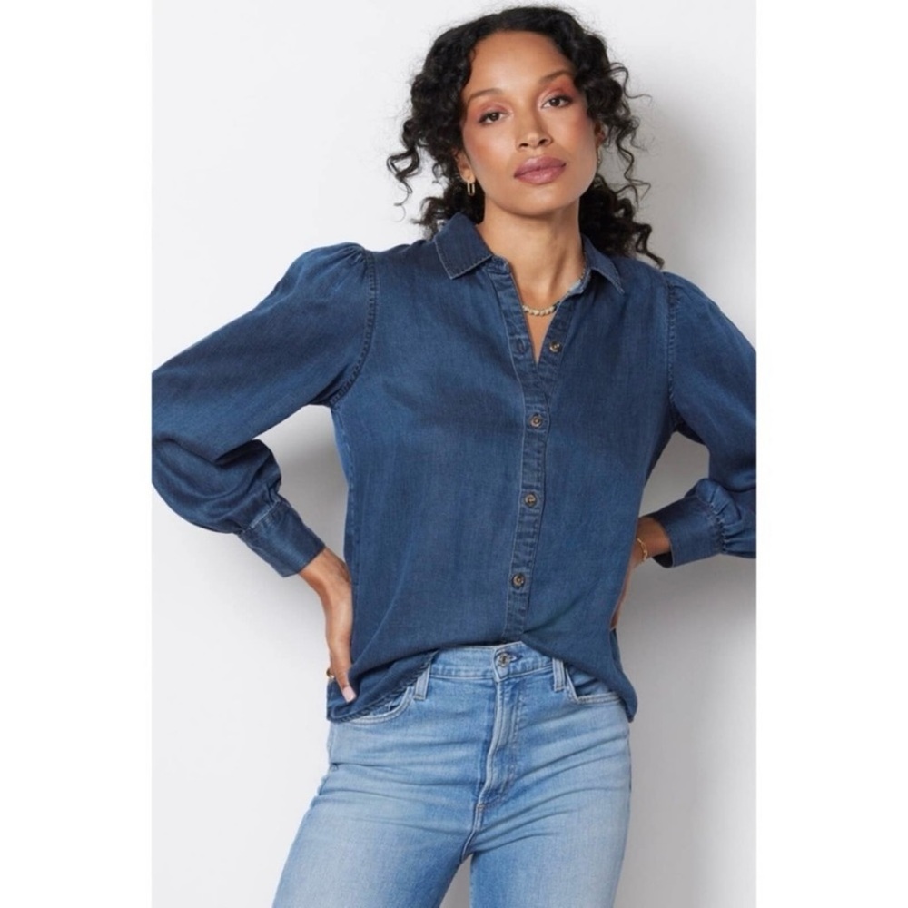 Rails Angelica Shirt in Dark Vintage Blue